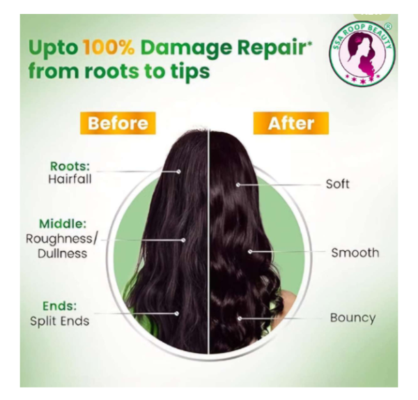 ROOP BEAUTY ALOEVERA HERBAL HAIR OIL 120ML - Image 2