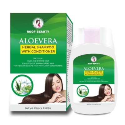 ROOP BEAUTY ALOEVERA HERBAL SHAMPOO 100ML