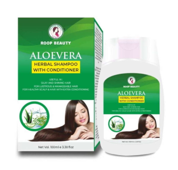 ROOP BEAUTY ALOEVERA HERBAL SHAMPOO 100ML