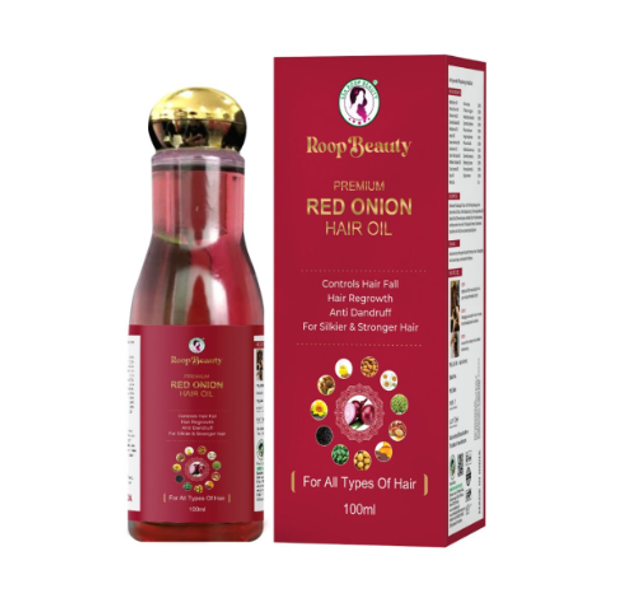 Transform Your Hair with ROOP BEAUTY PREMIUM RED ONION HAIR OIL