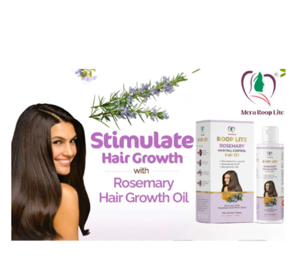 ROOP LITE ROSEMARY HAIR OIL 100ML - Image 2
